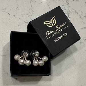 Pearl Stud Multi Wear Earrings